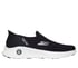 Skechers Slip-ins: GO WALK Anywhere - Fawn, BLACK / WHITE, full