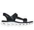 Skechers Slip-ins: GO WALK Glide-Step 2.0 Sandal - Mar, BLACK / WHITE, full