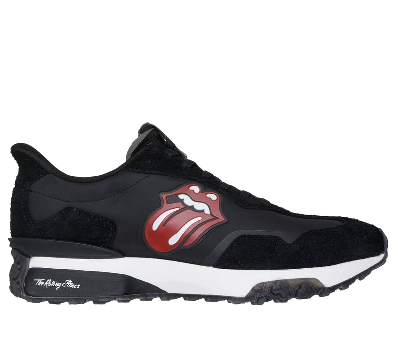 Mark Nason Skechers Slip-ins x Rolling Stones: Neo Jogger - RS Lick, BLACK, fullimage number 0