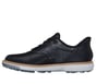 Skechers Slip-ins: GO GOLF Prestige SL, CERNÁ / ZLATÁ, full image number 4