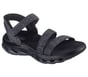 Skechers Slip-ins: GO WALK Glide-Step 2.0 Sandal - Giselle, BKGY, full image number 3