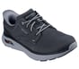 Skechers Slip-ins Relaxed Fit: Arch Fit Crosser - Ruger, BLACK, full image number 3