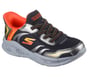 Skechers Slip-ins: Meteor-Lights - Brisk-Beams, BLACK / SILVER, full image number 3