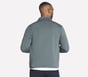 The Hoodless Hoodie Ottoman Jacket, GREEN / BLACK, full image number 1