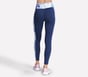 GO WALK Seascape Floral Full Length High-Waisted Legging, PURPLE / TURQUOISE, full image number 1