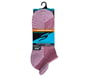 3 Pack Women's Performance Pickleball Socks, VIOLET / ROSE, full image number 1