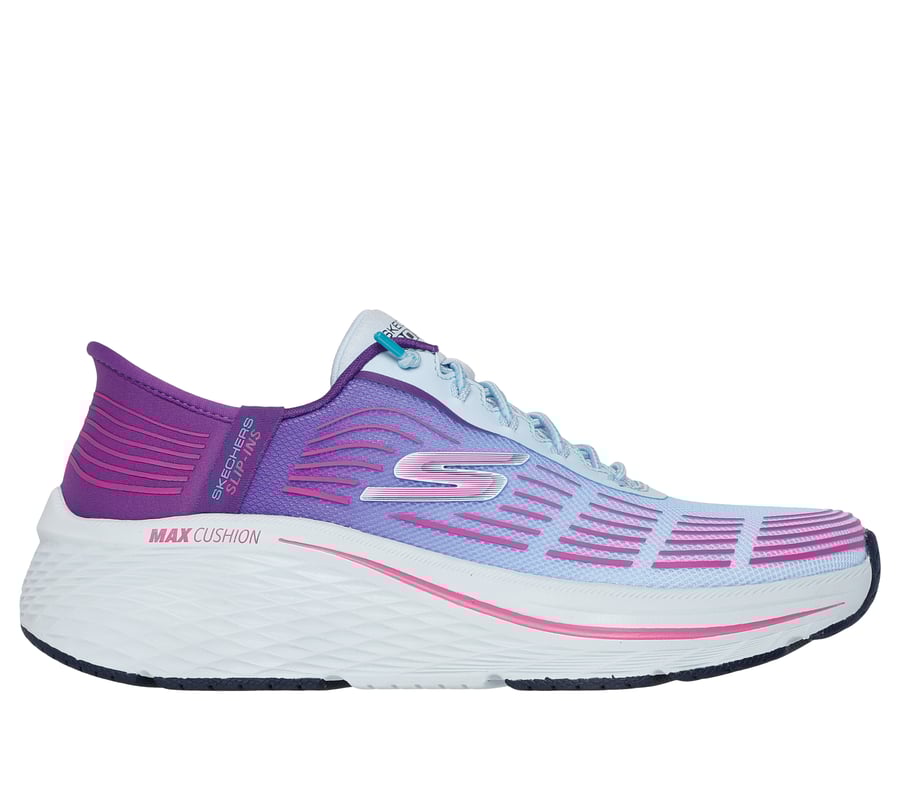 Skechers Slip-ins: GO RUN Max Cushioning Elite 2.0 - Alistar, PURPLE / BLUE, fullimage number 0